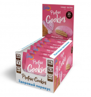 Печенье Solvie "Protein cookies" протеиновое Розовое мороженое без сахара 60г*8 шт, упак