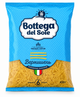 Вермишель "Bottega del Sole", 0.4кг