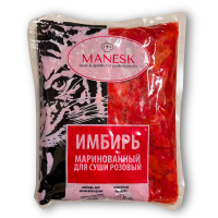 Имбирь маринованный розовый TM "ARAVANA" (MANESK, F&F), кг