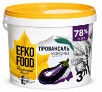 Майонез EFKO FOOD Professional 78%  3л (2,88)кг