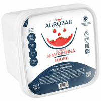 ПЮРЕ из Земляники Садовой с/м 1 кг, Агробар