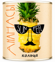 Ананас консервированный колечки 3,1 л Sunfeel
