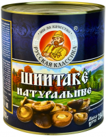 Шиитаке (грузди) натуральные 3100 мл, РУССКАЯ КЛАССИКА