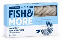 Креветка тигровая 21/25 блок 1,8 кг (95-99 шт/блок), Fish&More, шт