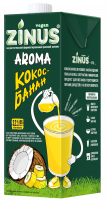 Молоко растительное (ореховое) Кокос-банан 3,2%, ZINUS Арома, 1 л.