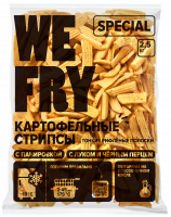 Картофельные стрипсы с луком и черным перцем SPECIAL WE FRY, FMB21, 2,5 кг, шт