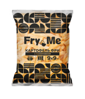 Картофель фри с панировкой Фрай Ми/FRY ME PREMIUM (Stealth), S04, 2,5кг, 9х9шт.