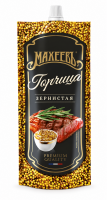 Горчица зернистая 140 гр, (дойпак) шт, Махеев/18