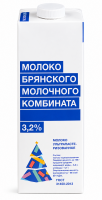 Молоко 3,2% БМК, 1л