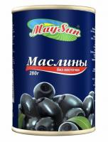 Маслины б/к 300 мл,, Maysun,  шт.