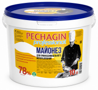 Майонез Печагин  Профи, 78%, 10 л/9,2 кг, Россия, шт