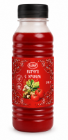 Кетчуп с хреном, S.U.CHEF, бутылка 0,365 кг, шт